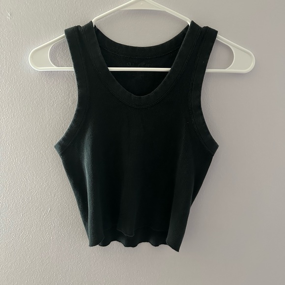 Brandy Melville Tops - Black Brandy Melville Conner Tank, One Size, Good Condition